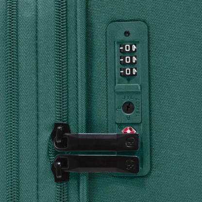 Wenger Checklite 55 cm Softside Expandable Carry-On Suitcase - Green