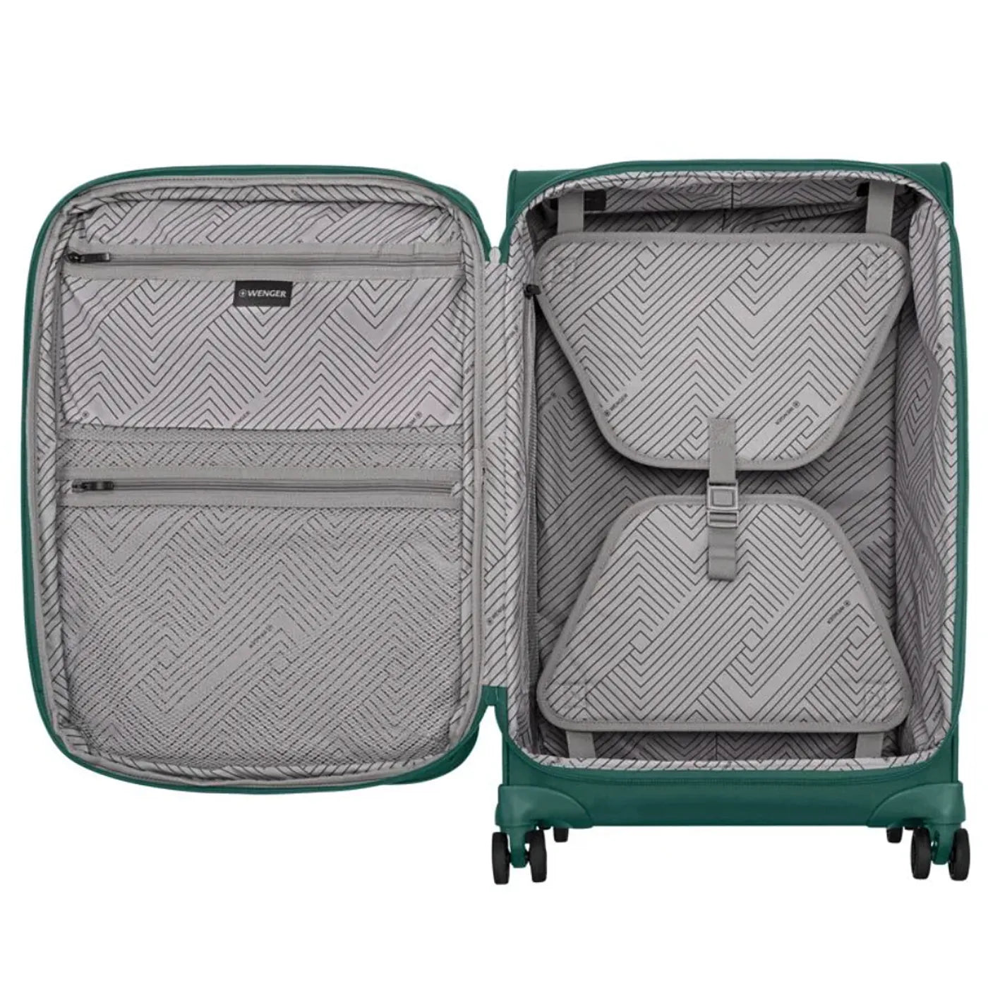 Wenger Checklite 69 cm Softside Expandable Suitcase - Green
