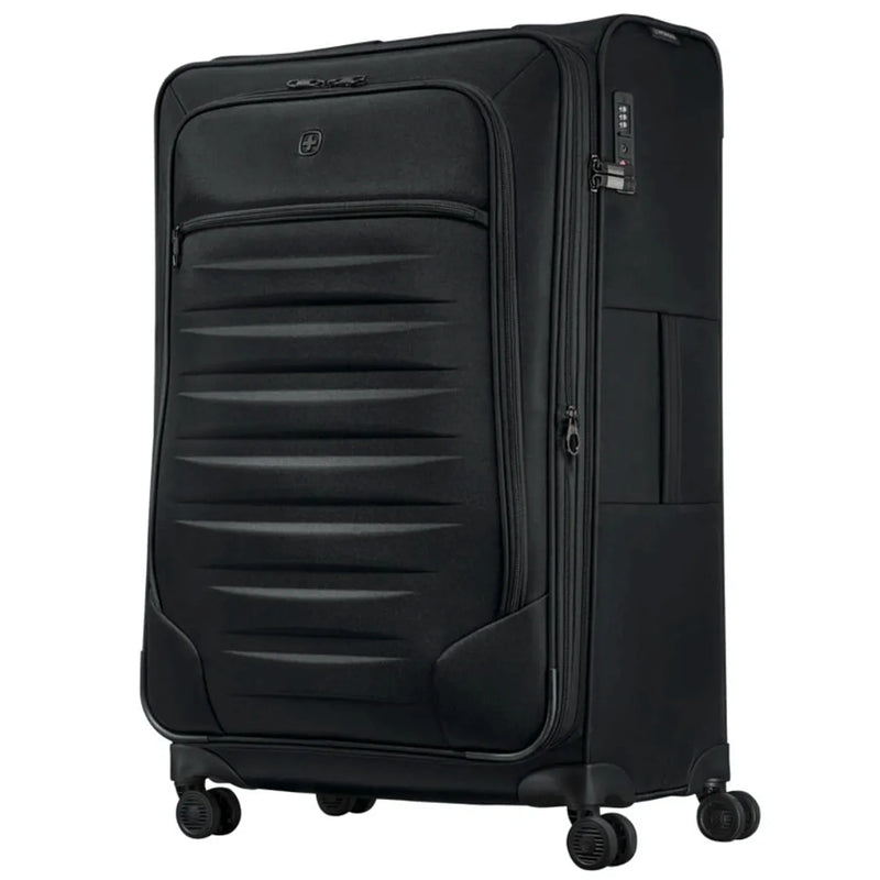 Wenger Checklite 80 cm Softside Expandable Suitcase - Black