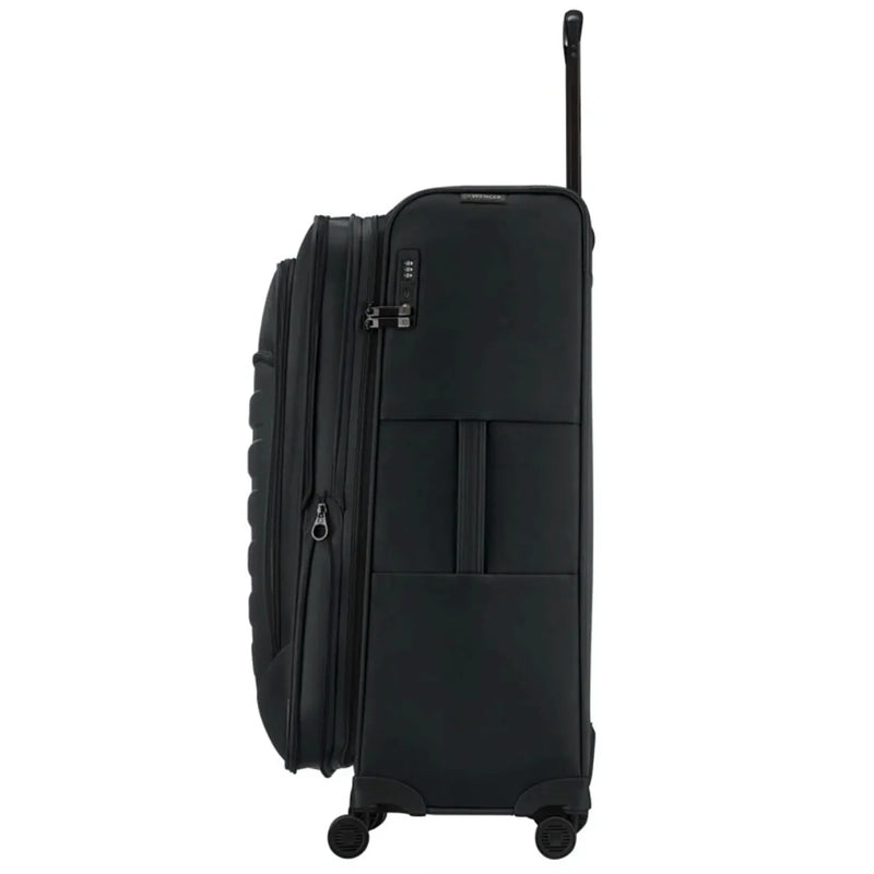 Wenger Checklite 80 cm Softside Expandable Suitcase - Black