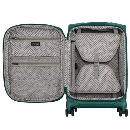 Wenger Checklite Softside Expandable 4-Wheel Suitcase Set of 3 - Green (Small Medium and Large)