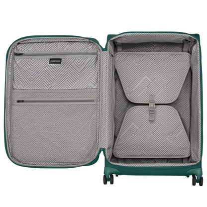 Wenger Checklite Softside Expandable 4-Wheel Suitcase Set of 3 - Green (Small Medium and Large)