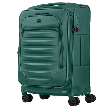 Wenger Checklite Softside Expandable 4-Wheel Suitcase Set of 3 - Green (Small Medium and Large)