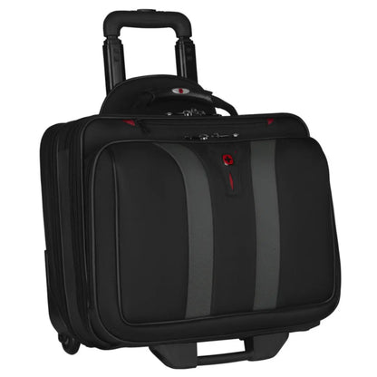 Stabilising bar on bottom of bag