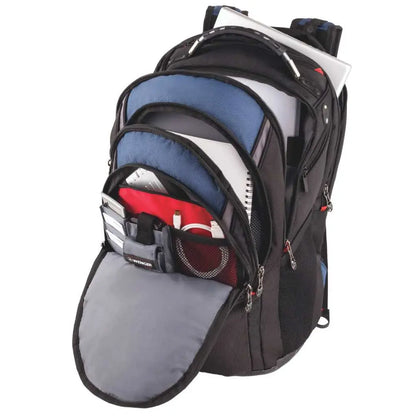 Triple Protect padded compartment protects up to a 17” laptop on all sides using three layers of high-density foam