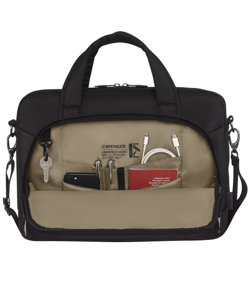 Wenger Icons Altair 14’’ - 16’’ Laptop Brief with Tablet Pocket - Black
