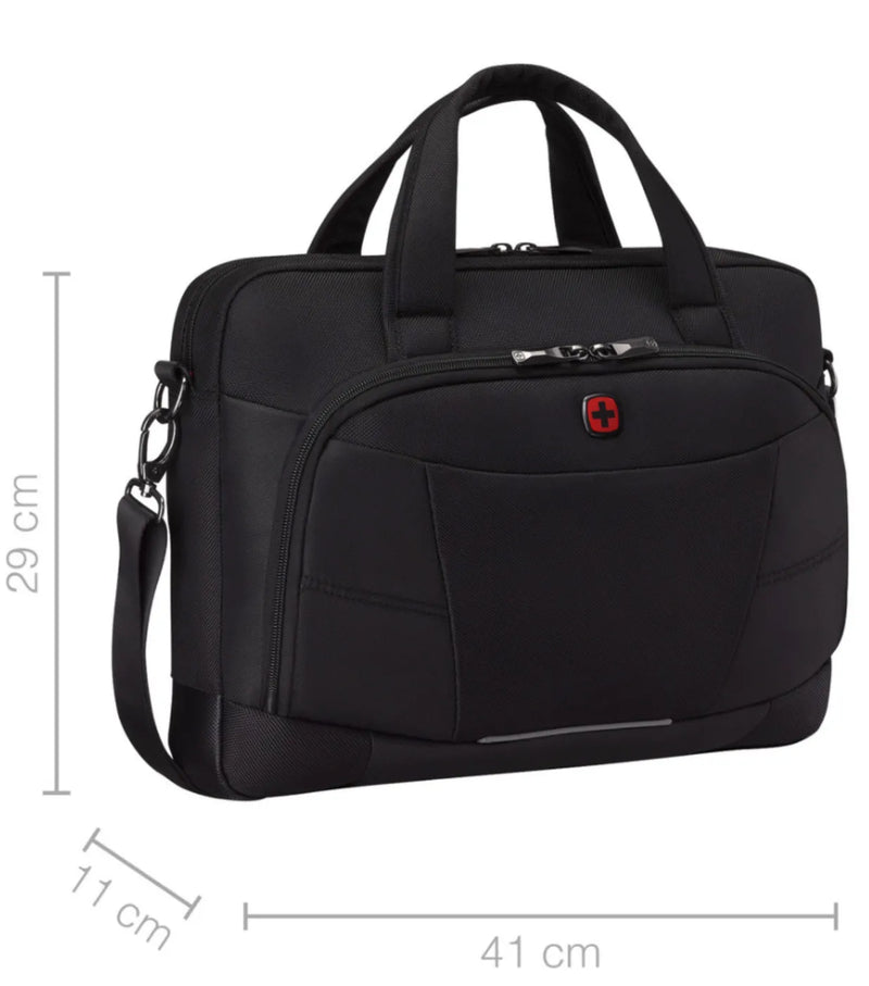 Wenger Icons Altair 14’’ - 16’’ Laptop Brief with Tablet Pocket - Black