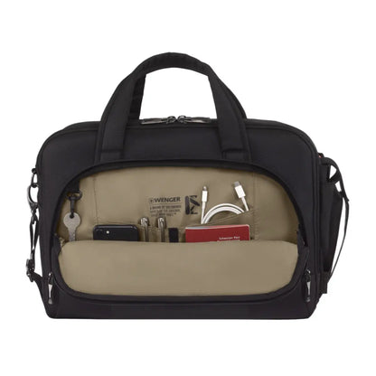 Wenger Icons Cosmic 14’’ - 16’’ Laptop Brief with Tablet Pocket - Black
