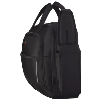 Wenger Icons Meteor 16’’ - 17’’ Laptop Brief with Tablet Pocket - Black