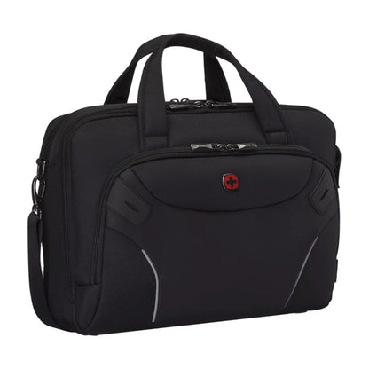 Wenger Icons Meteor 16’’ - 17’’ Laptop Brief with Tablet Pocket - Black