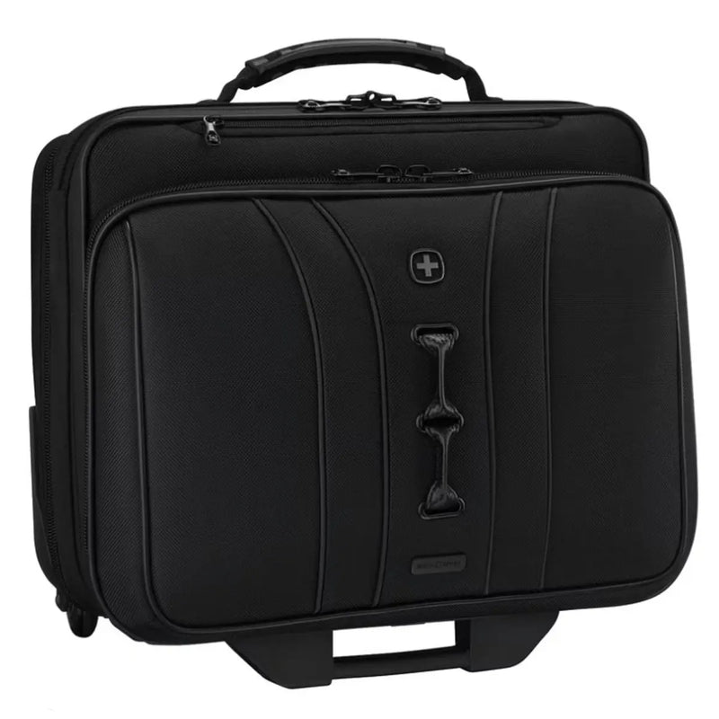Wenger Legacy Black Series Wheeled 15.6’’ Laptop Case - Black
