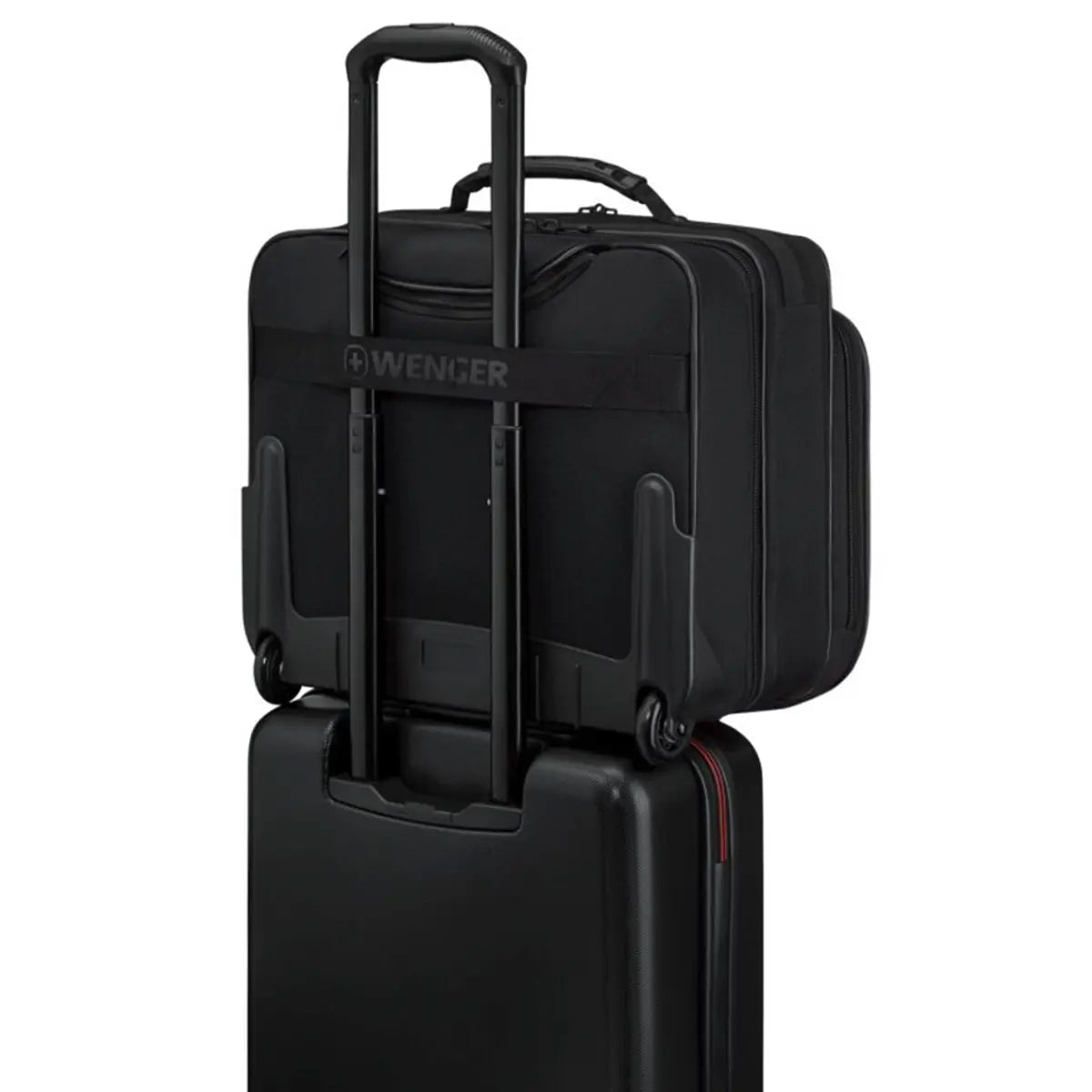 Wenger Legacy Black Series Wheeled 15.6’’ Laptop Case - Black