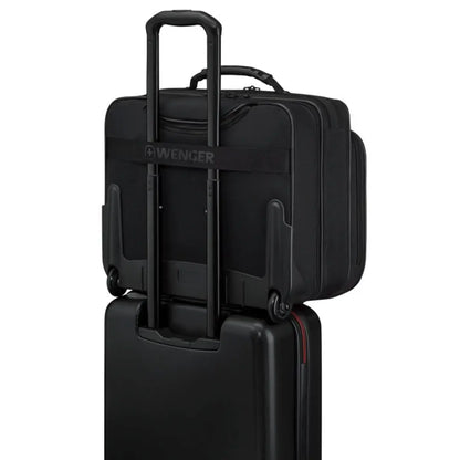 Wenger Legacy Black Series Wheeled 15.6’’ Laptop Case - Black
