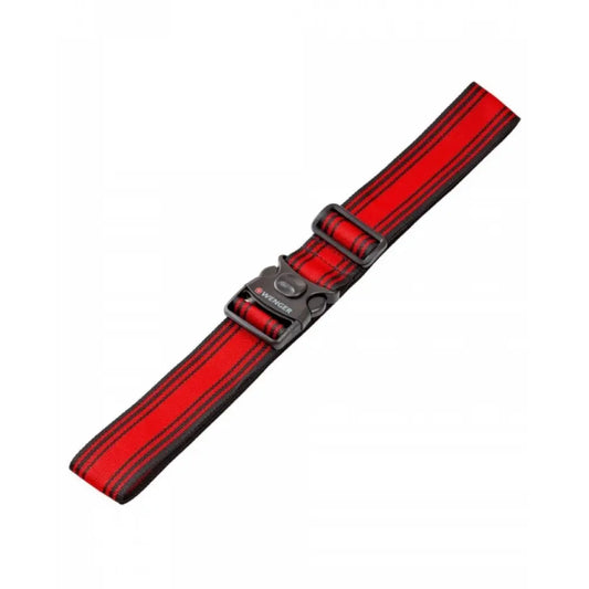 Wenger Locking Luggage Strap - Black / Red