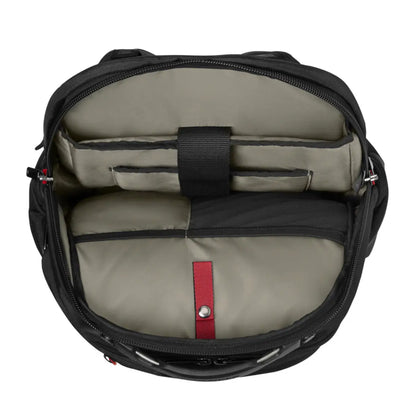 Triple protect 17" laptop compartment and dedicated tablet pocket with fleece lining