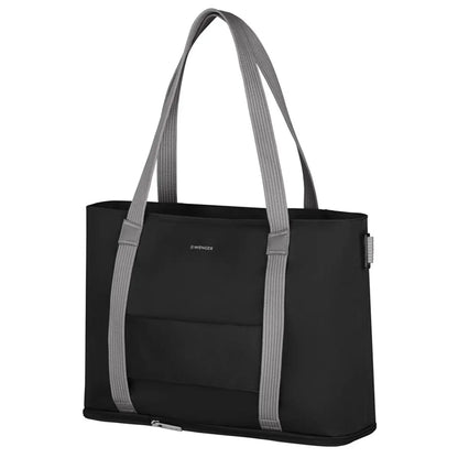 Pass-Thru trolley strap slides over wheeled luggage handles for easy travel with multiple bags