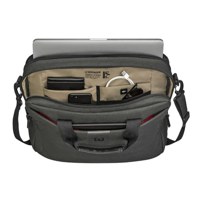 Padded compartment for up to a 16'' laptop