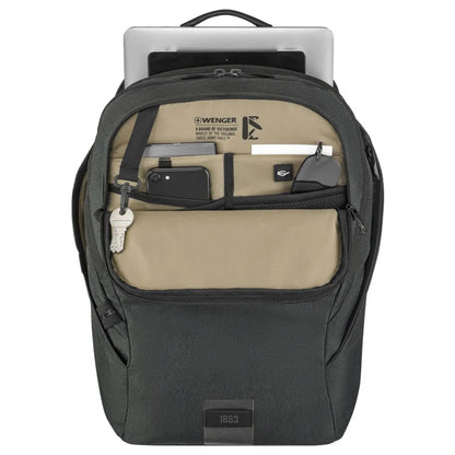 Padded 16'' laptop compartment with dedicated 10'' tablet pocket