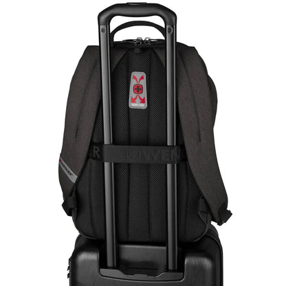 Pass-Thru trolley sleeve slides over the handle of wheeled luggage for easy travel with multiple bags