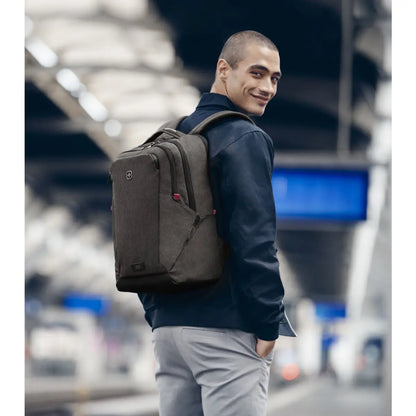 Wenger MX Professional 16" Laptop Backpack - Heather Grey