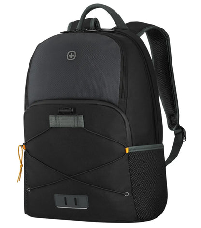 Front pocket with cording system keeps your jacket or larger accessories safe