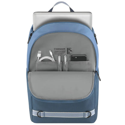 Laptop compartment at rear of bag