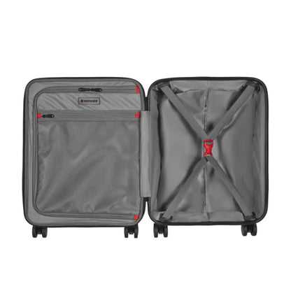 Compression straps stabilise your belongings