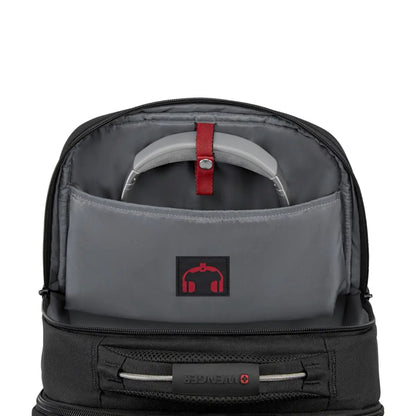 Dedicated headset pocket