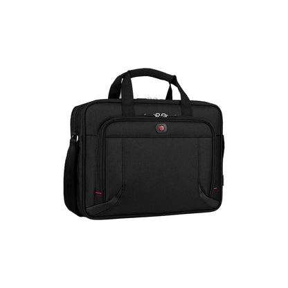 Padded 16" laptop compartment and protective neoprene tablet pocket both with anti-scratch lining