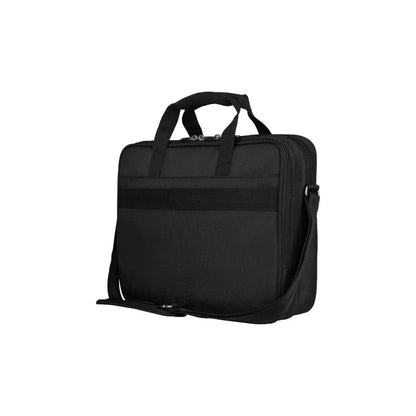 Pass-Thru trolley strap slides over the handle of wheeled luggage for easy travel with multiple bags