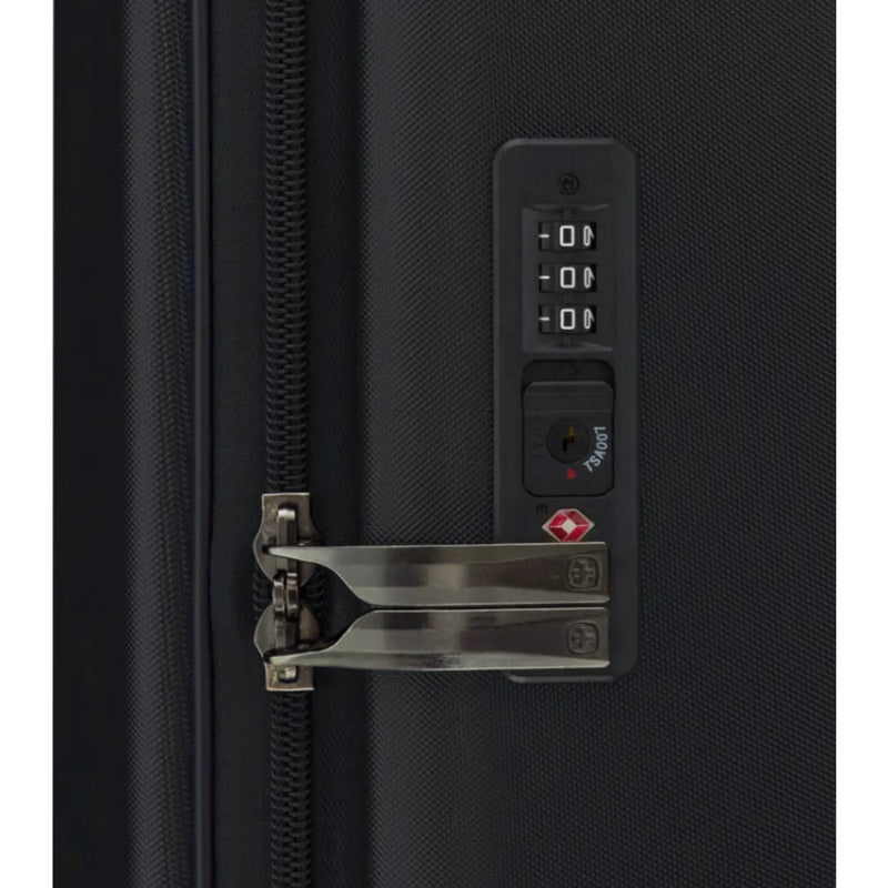Wenger Skyon 2 Piece Hardside Suitcase Set (Carry-On and Large Size) - Black
