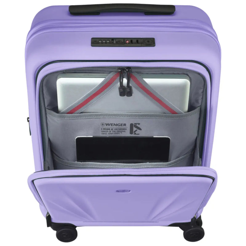 Wenger Skyon 2 Piece Hardside Suitcase Set (Carry-On and Large Size) - Lavender