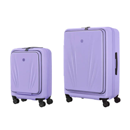 Wenger Skyon 2 Piece Hardside Suitcase Set (Carry-On and Large Size) - Lavender