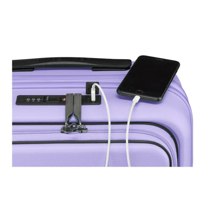 Wenger Skyon 2 Piece Hardside Suitcase Set (Carry-On and Large Size) - Lavender