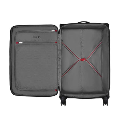 Interior mesh zippered pocket