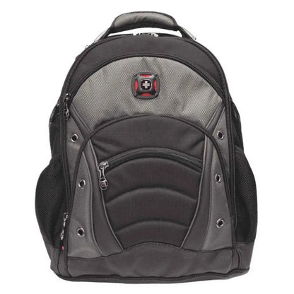 Wenger Synergy - 16" Laptop Backpack with Tablet / eReader Pocket - Black / Grey