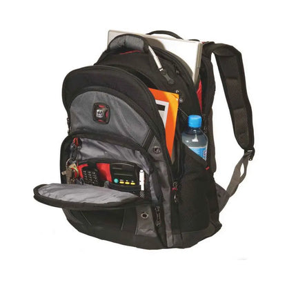 Triple Protect padded compartment protects up to a 16” laptop on all sides using three-layers of high-density foam