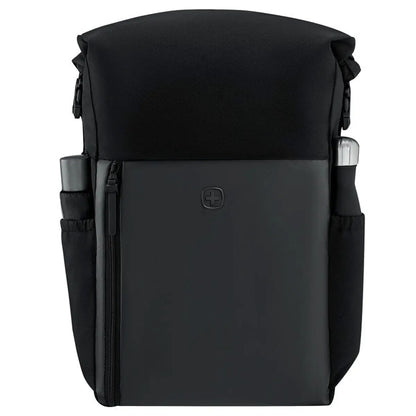 Wenger UrbanOne Roll-Top 15.6’’ Laptop Backpack - Black