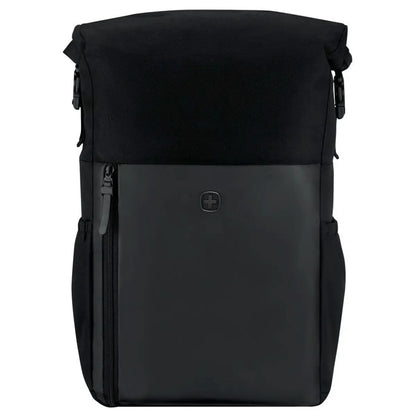 Wenger UrbanOne Roll-Top 15.6’’ Laptop Backpack - Black