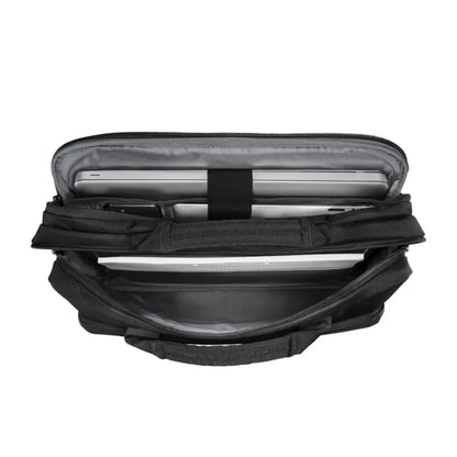 Laptop and tablet pockets in front compartment