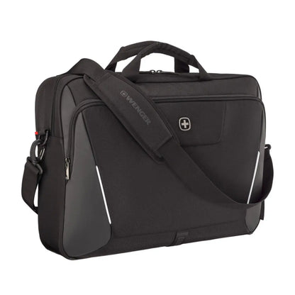 Wenger XE Brief 17" Laptop Briefcase with Tablet Pocket - Black
