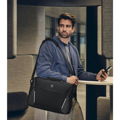 Upgrade your professional look with the XE Compact Brief 16 - a reliable and functional companion