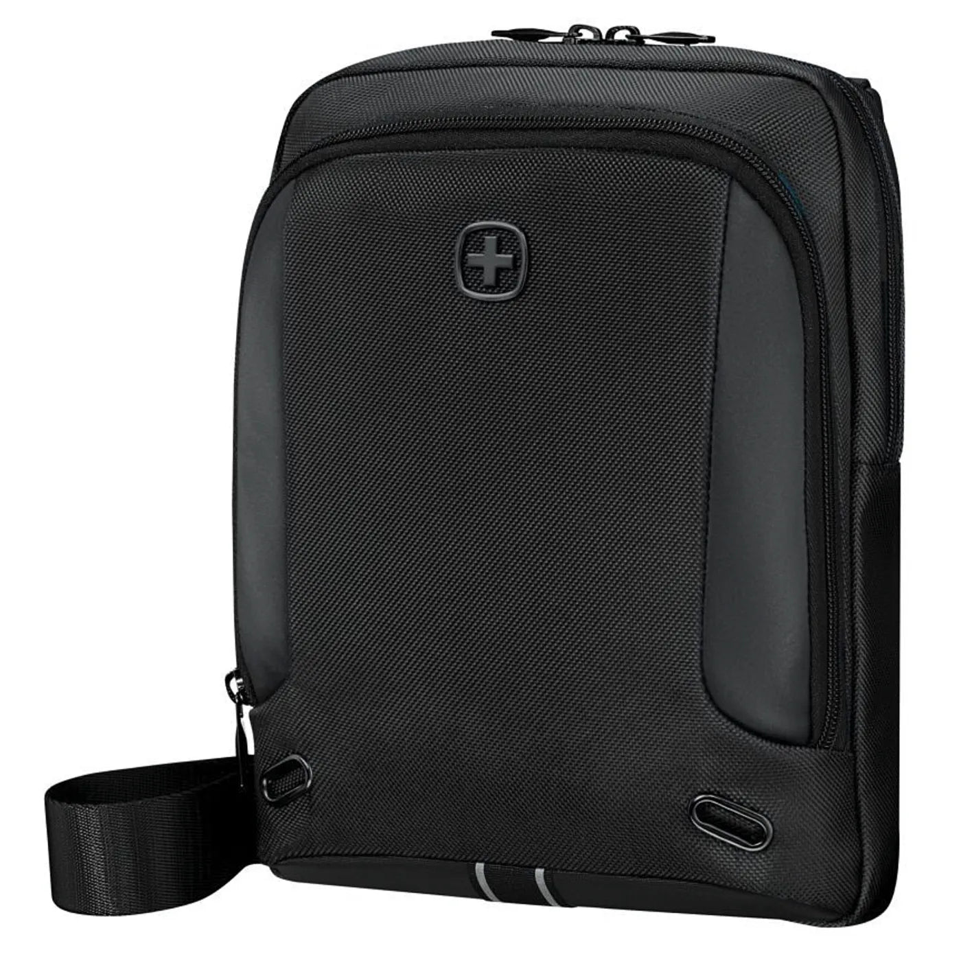Wenger XE Crossbody Bag with 11" Tablet Pocket - Black