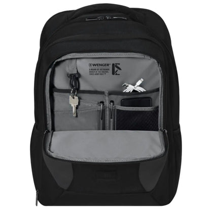 Essentials organizer keeps power cords, chargers and business cards neat and accessible