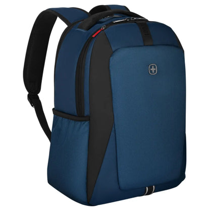 Side pockets hold a water bottle or umbrella