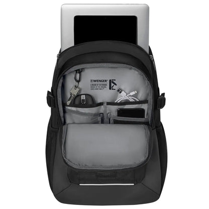 Laptop and tablet compartment at the rear of the bag