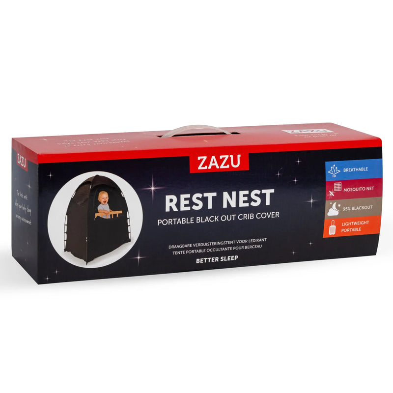Zazu Rest Nest Privacy Sleep Pod - Black
