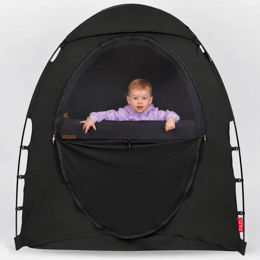 Zazu Rest Nest Privacy Sleep Pod - Black