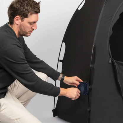 ZAZU Rest Nest USB Fan - Black