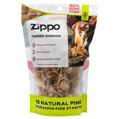 Zippo Tinder Shreds 